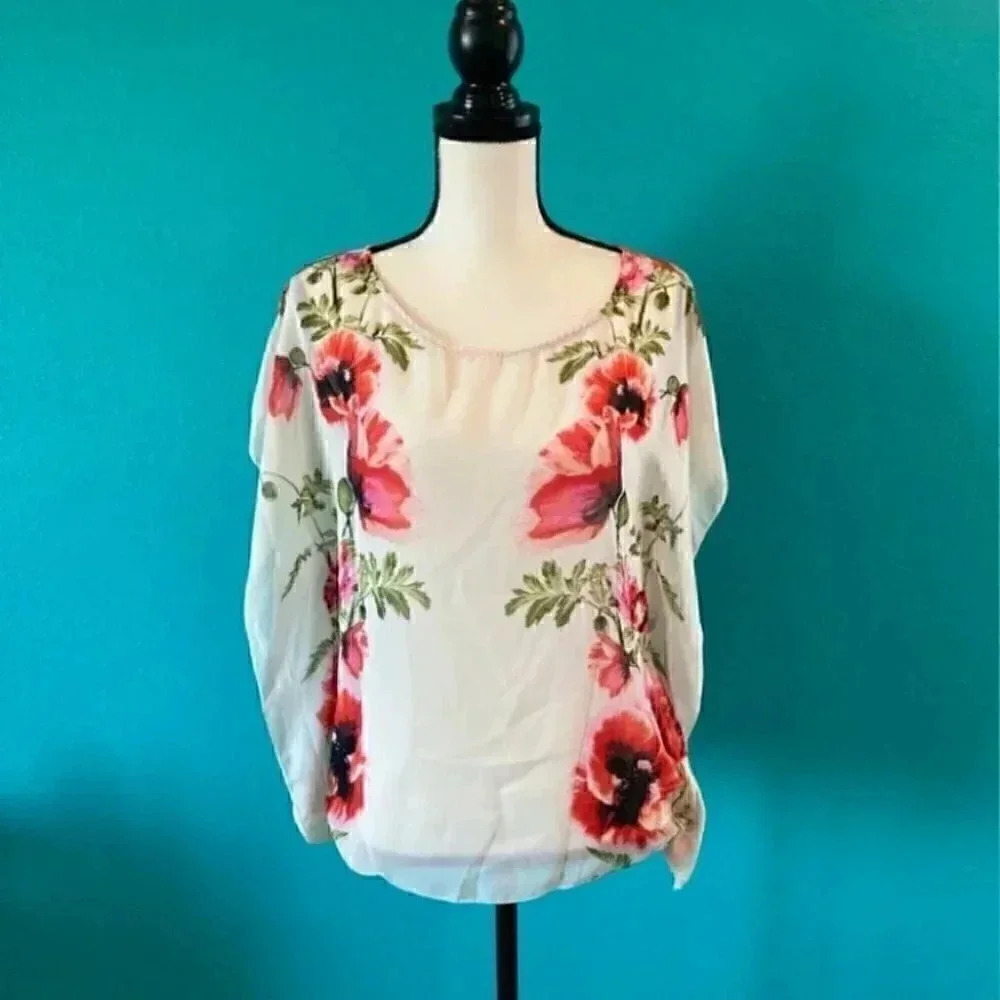 Floral blouse from Buffalo by David bitton